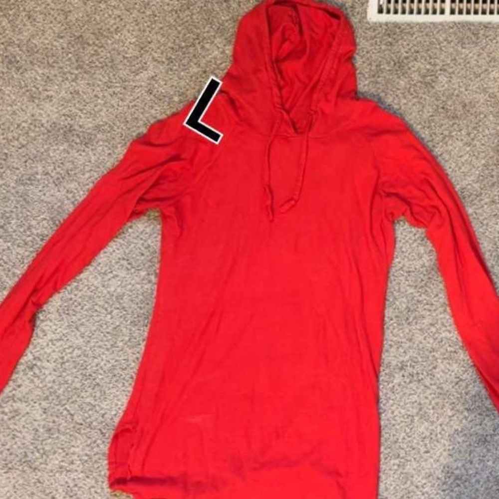 Red hoodie